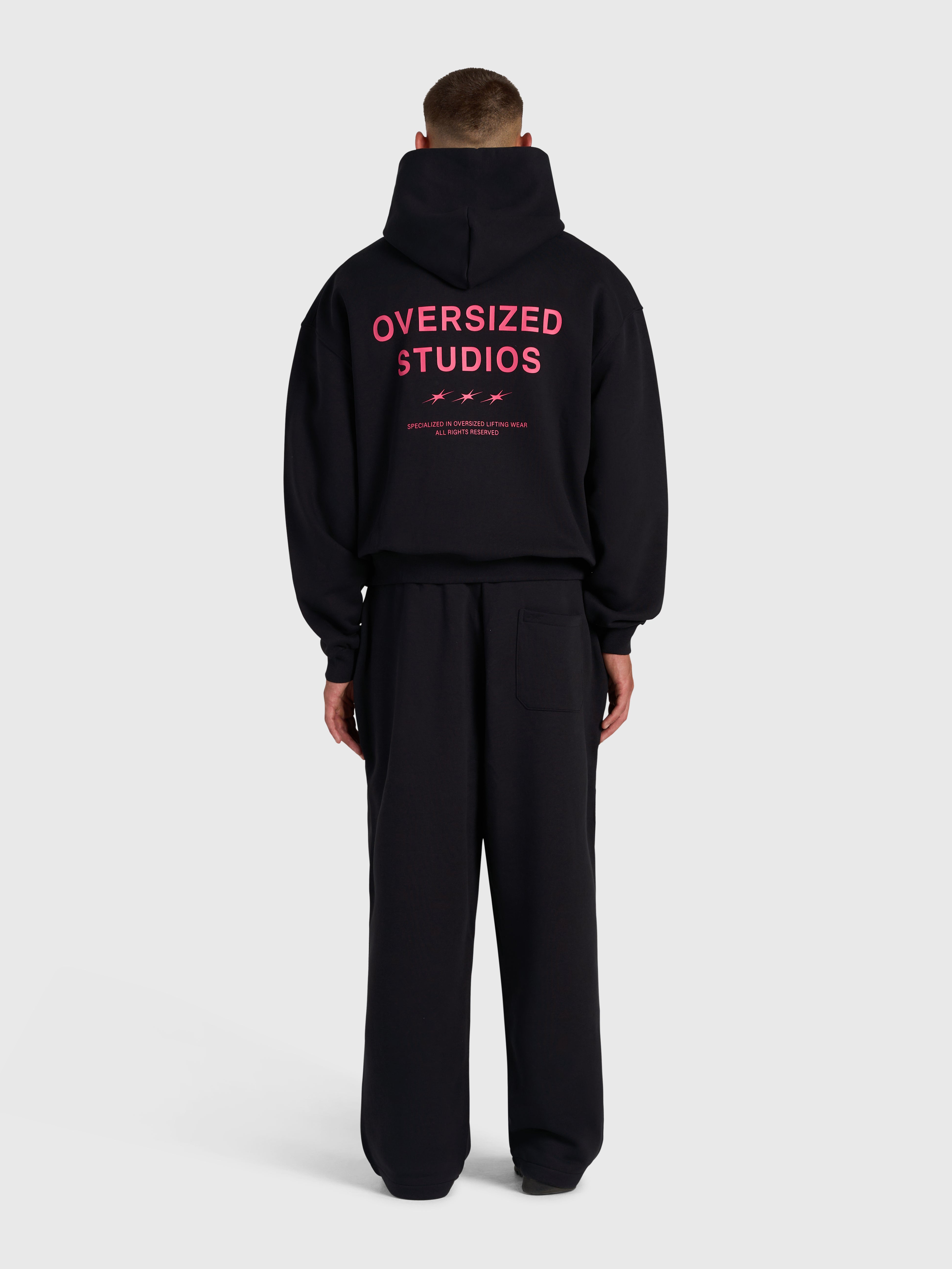 Confidence V2 Sweatpants - Black/White