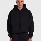 Confidence V2 Zip Hoodie - Black/Pink