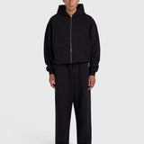 Confidence V2 Zip Hoodie - Black/White