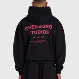Confidence V2 Zip Hoodie - Black/Pink