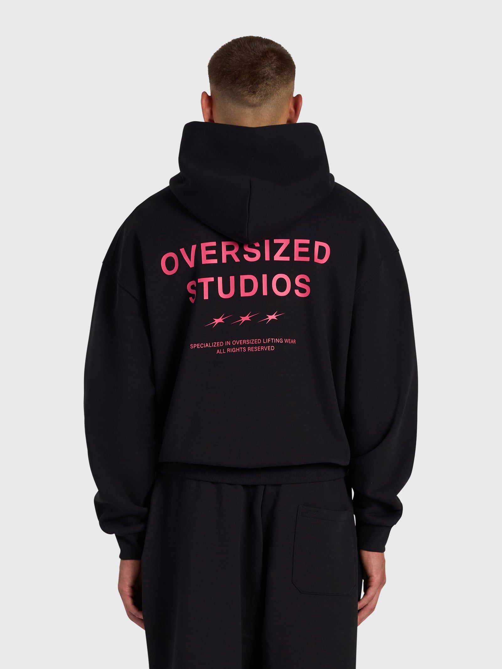 Confidence V2 Zip Hoodie - Black/Pink