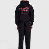 Confidence V2 Zip Hoodie - Black/Pink