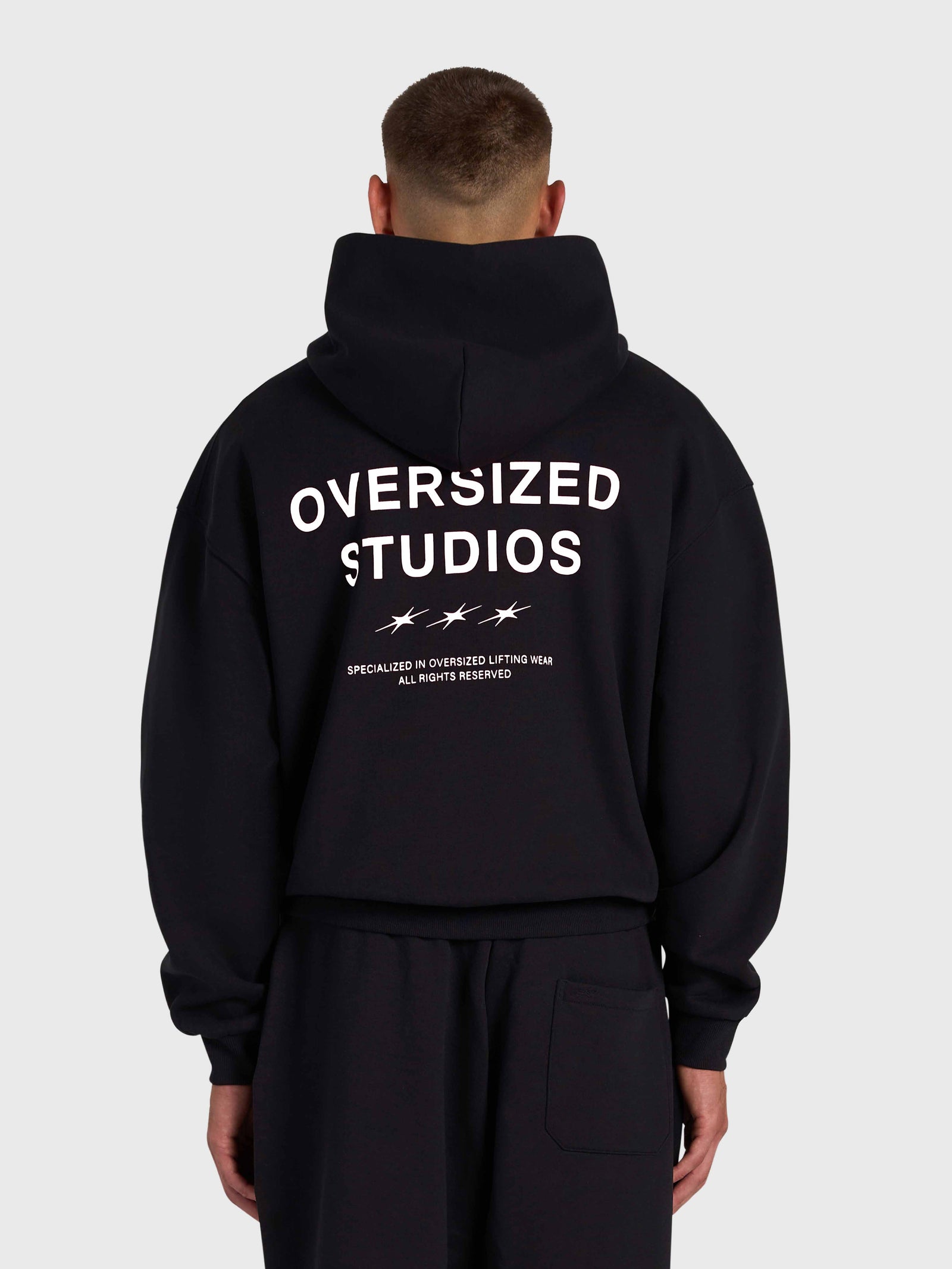 Confidence V2 Zip Hoodie - Black/White
