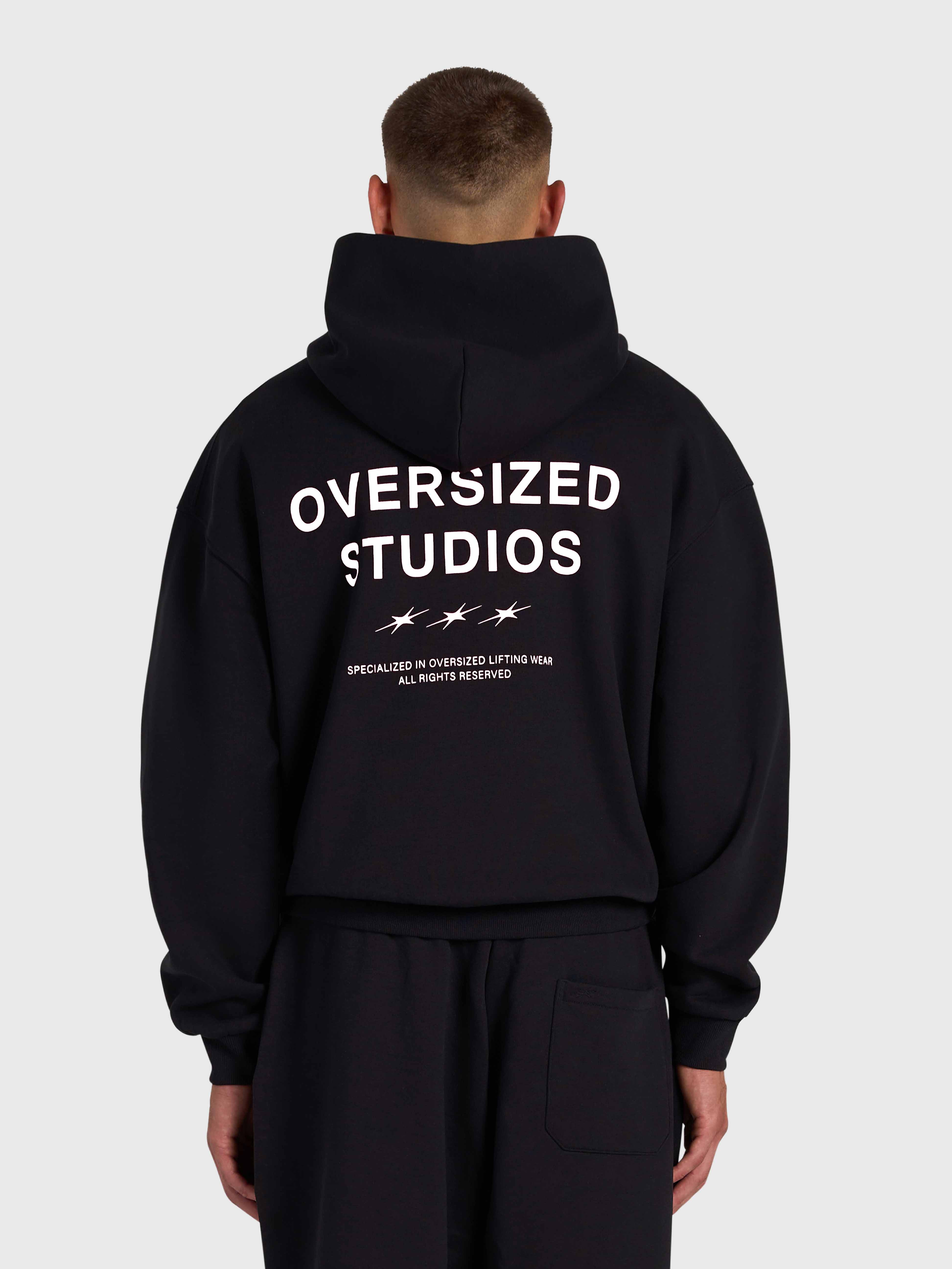 Confidence V2 Zip Hoodie - Black/White