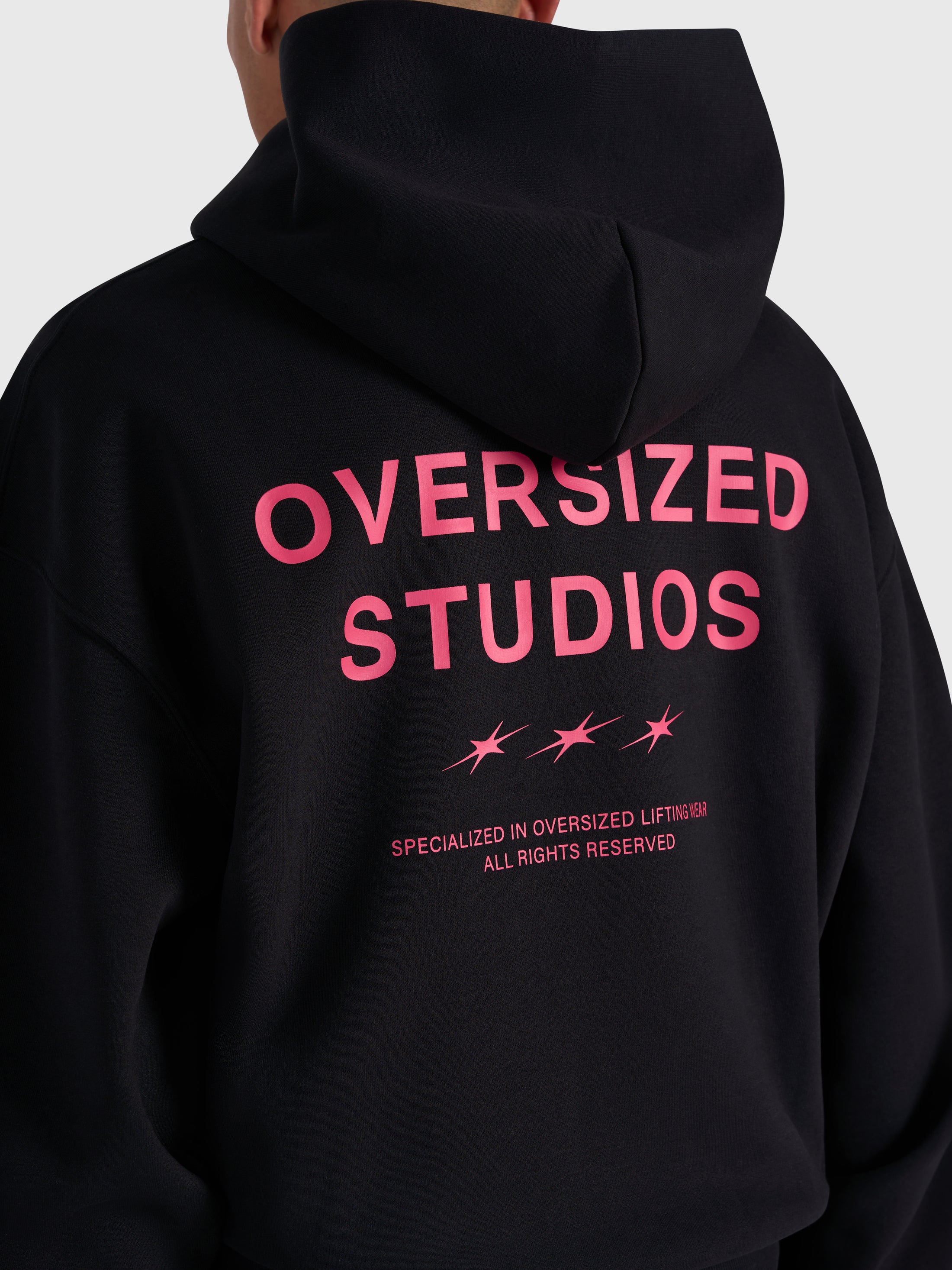 Confidence V2 Zip Hoodie - Black/Pink