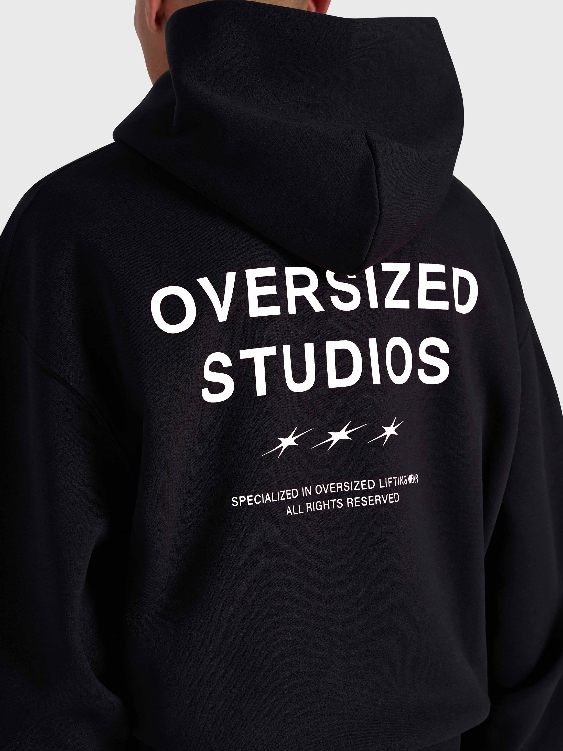 Confidence V2 Zip Hoodie - Black/White