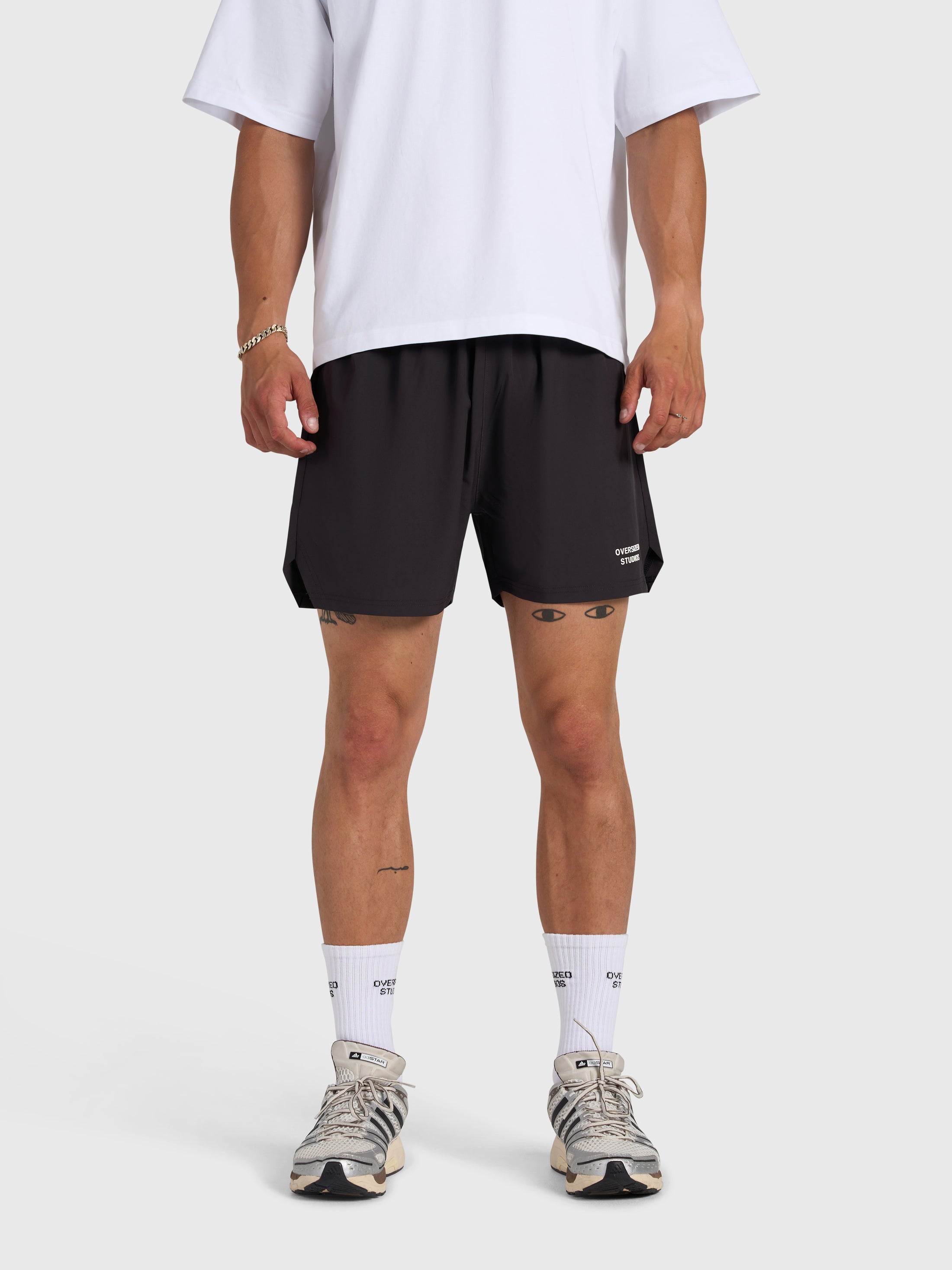 Confidence V2 4-Inch Tech Shorts - Black/White