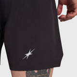 Confidence V2 4-Inch Tech Shorts - Black/White