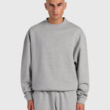 Confidence V2 Sweatshirt - Cloud Grey/White