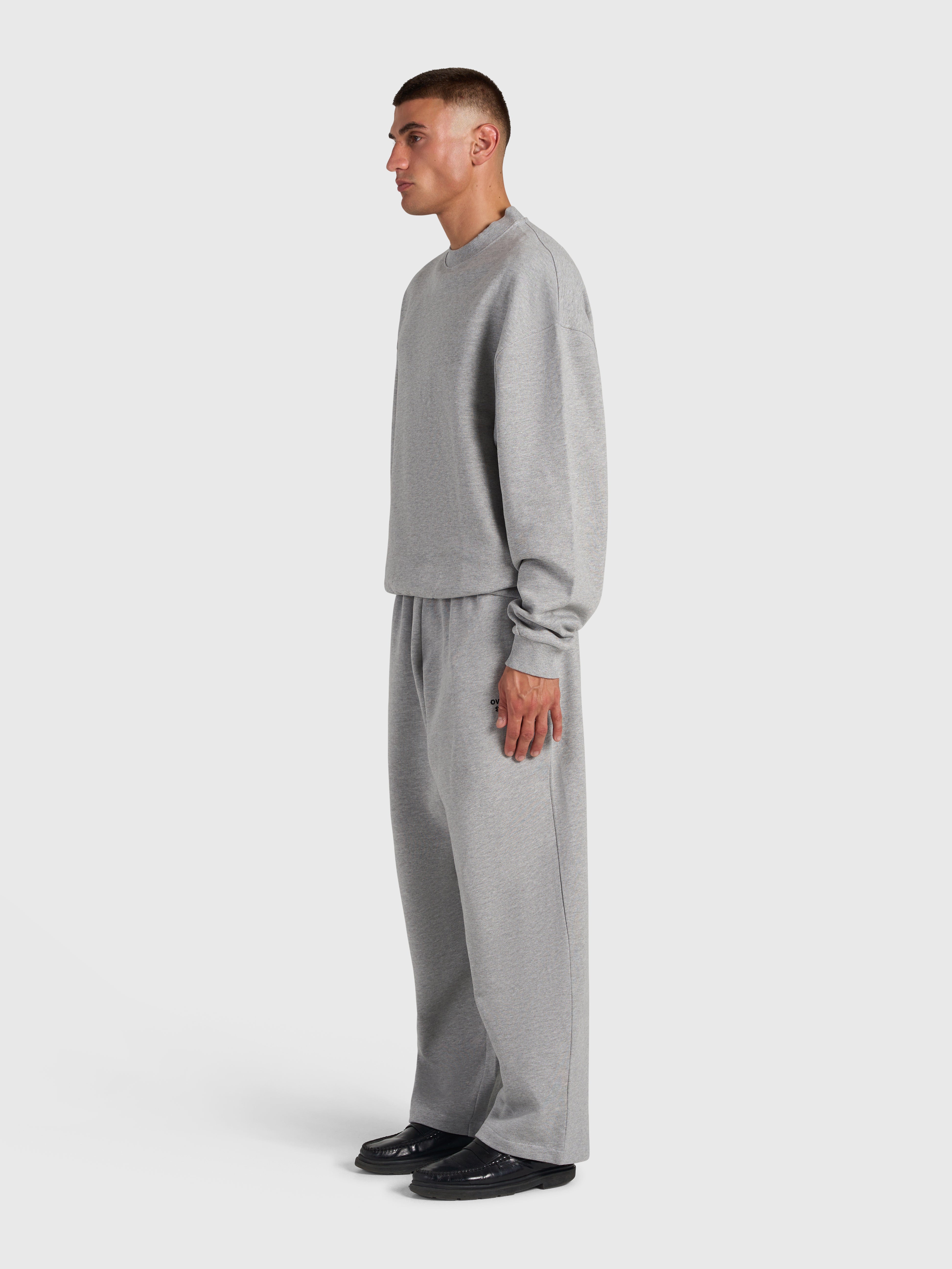 Confidence V2 Sweatshirt - Cloud Grey/White
