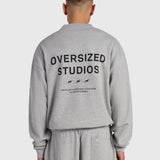 Confidence V2 Sweatshirt - Cloud Grey/White
