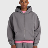 Confidence V2 Zip Hoodie - Steel/Black