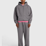 Confidence V2 Zip Hoodie - Steel/Black