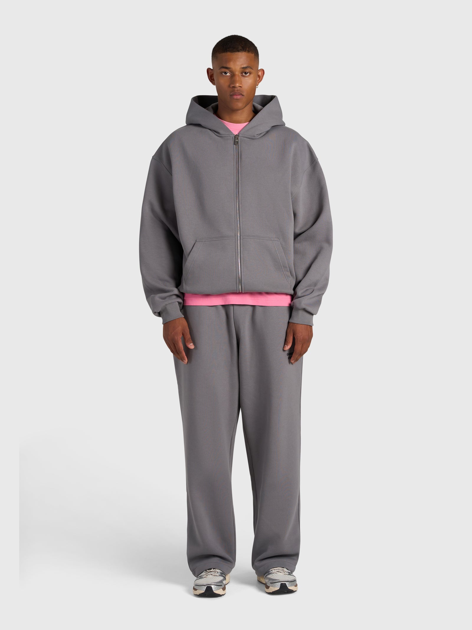 Confidence V2 Zip Hoodie - Steel/Black
