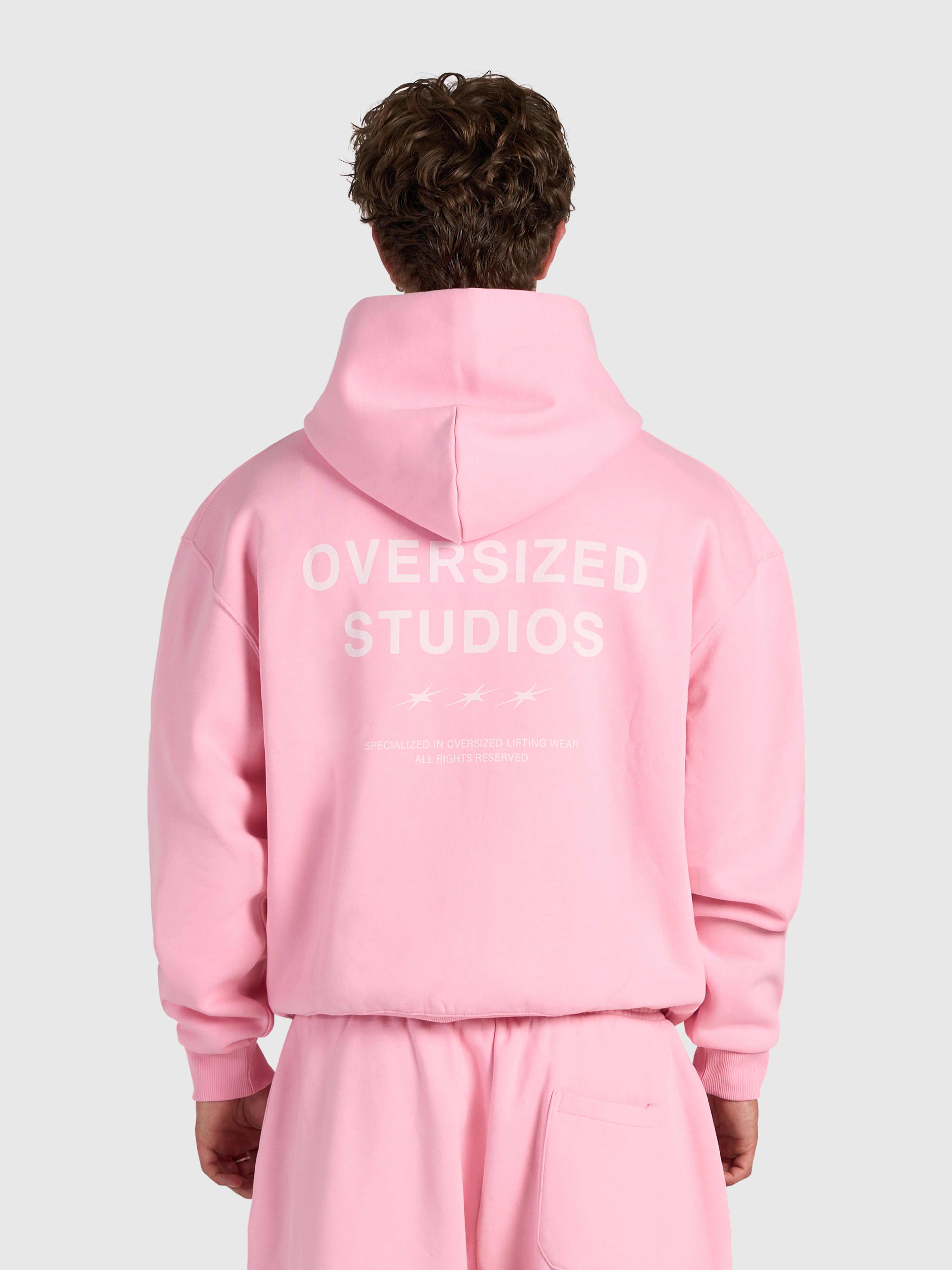 Confidence V2 Zip Hoodie - Pink/White