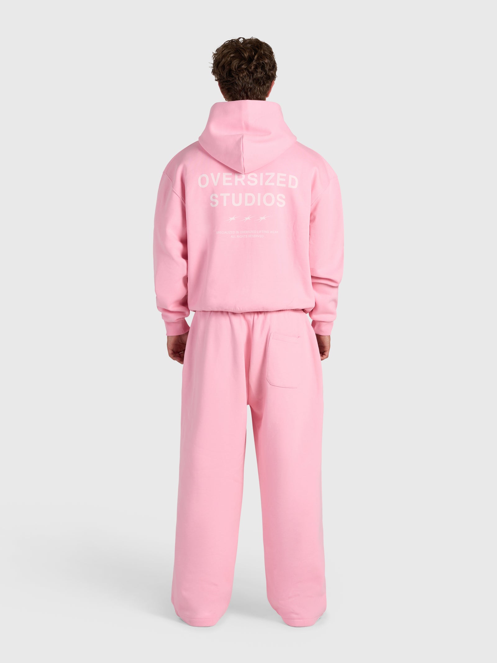 Cloud Baggy Sweatpants V2 - Pink