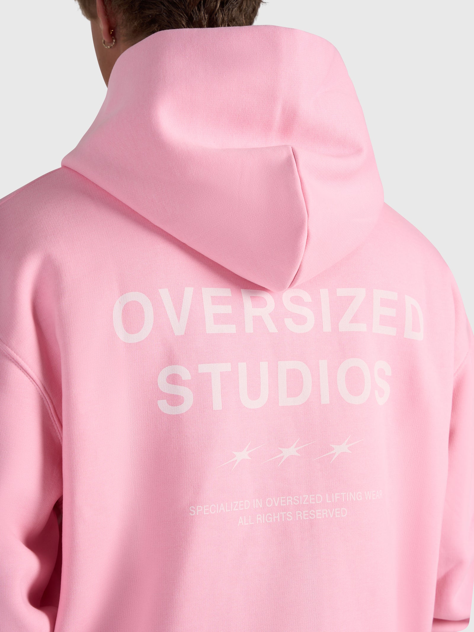 Confidence V2 Zip Hoodie - Pink/White