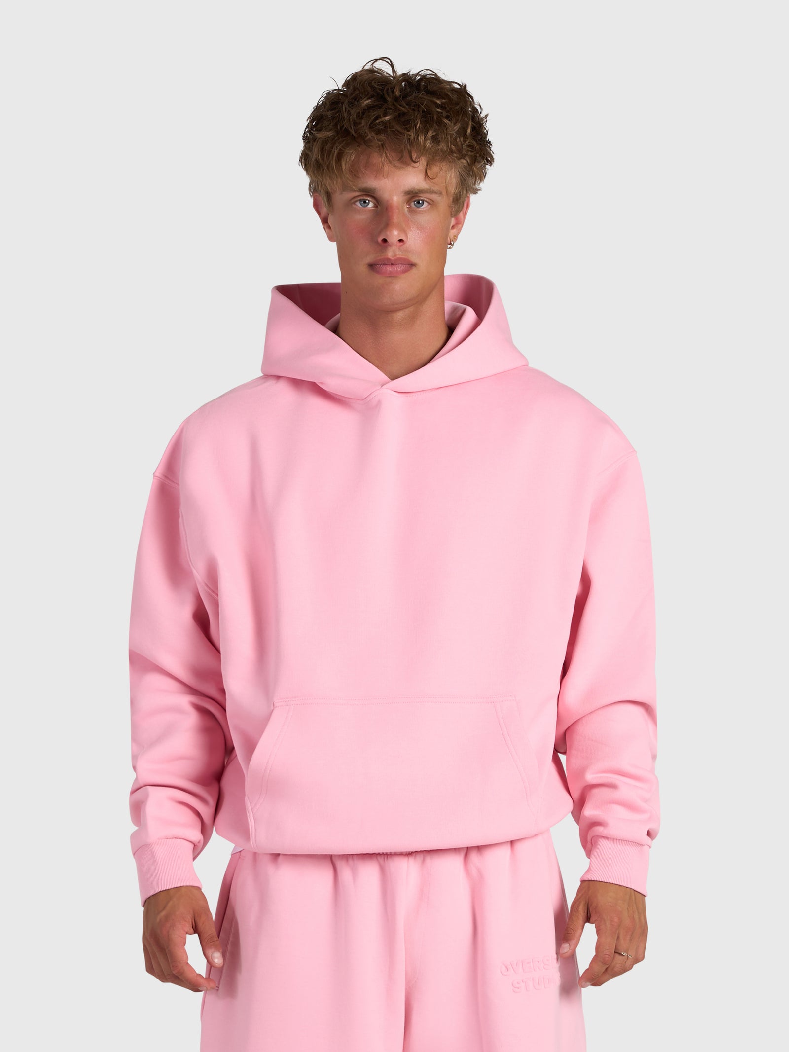 Confidence V2 Hoodie - Pink/White