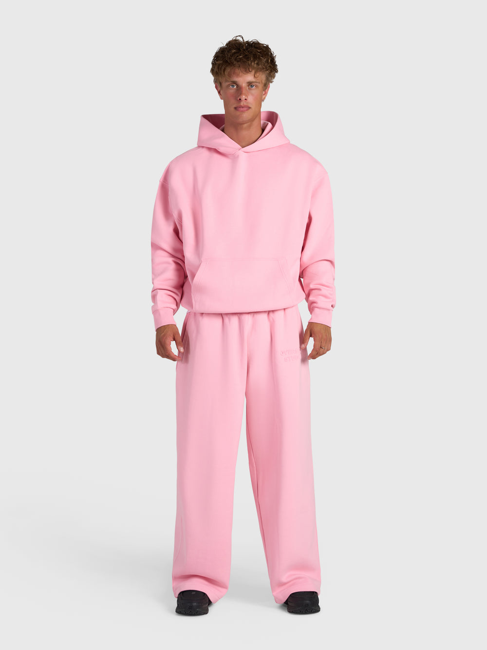 Confidence V2 Hoodie - Pink/White