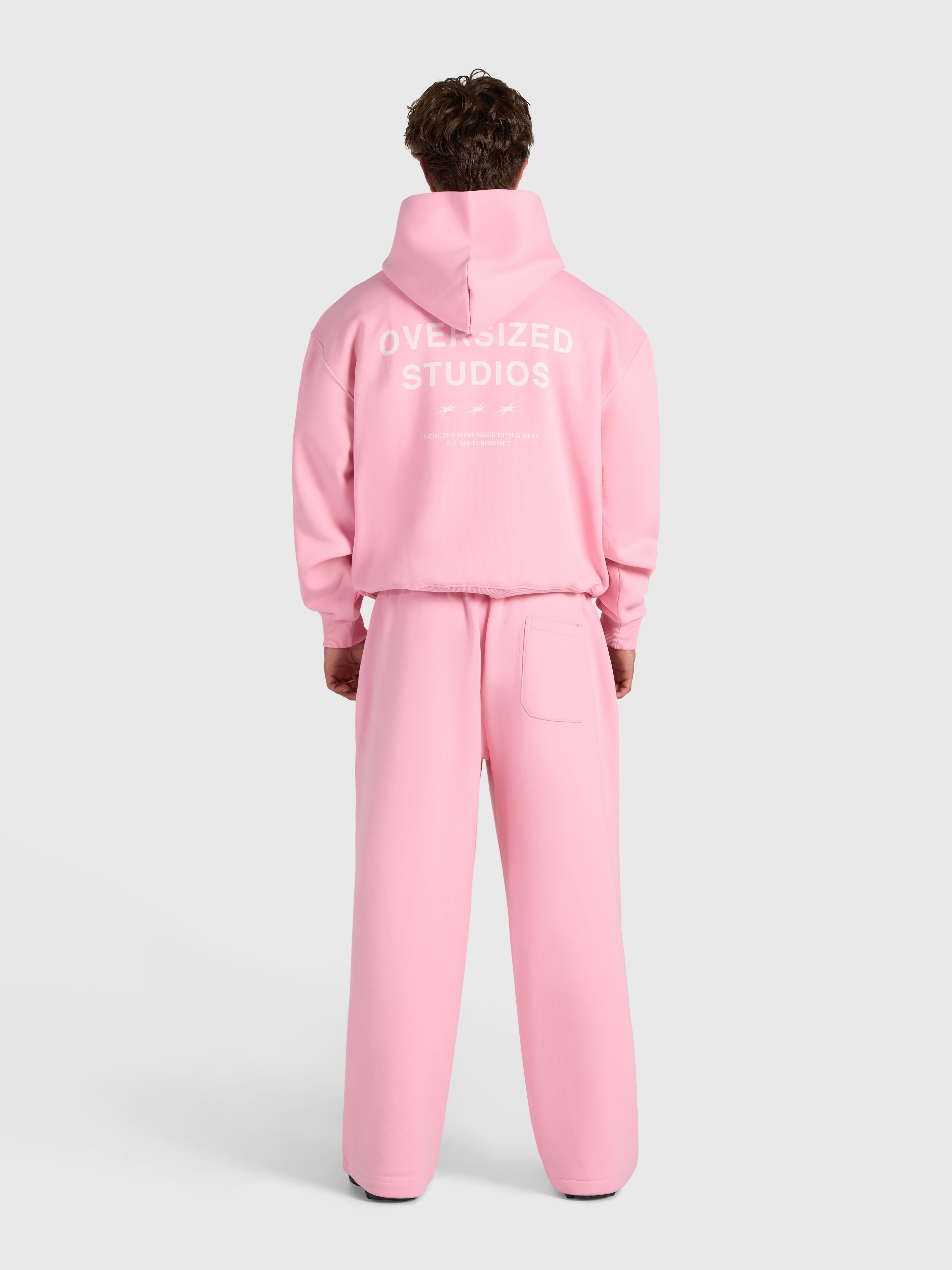 Confidence V2 Hoodie - Pink/White