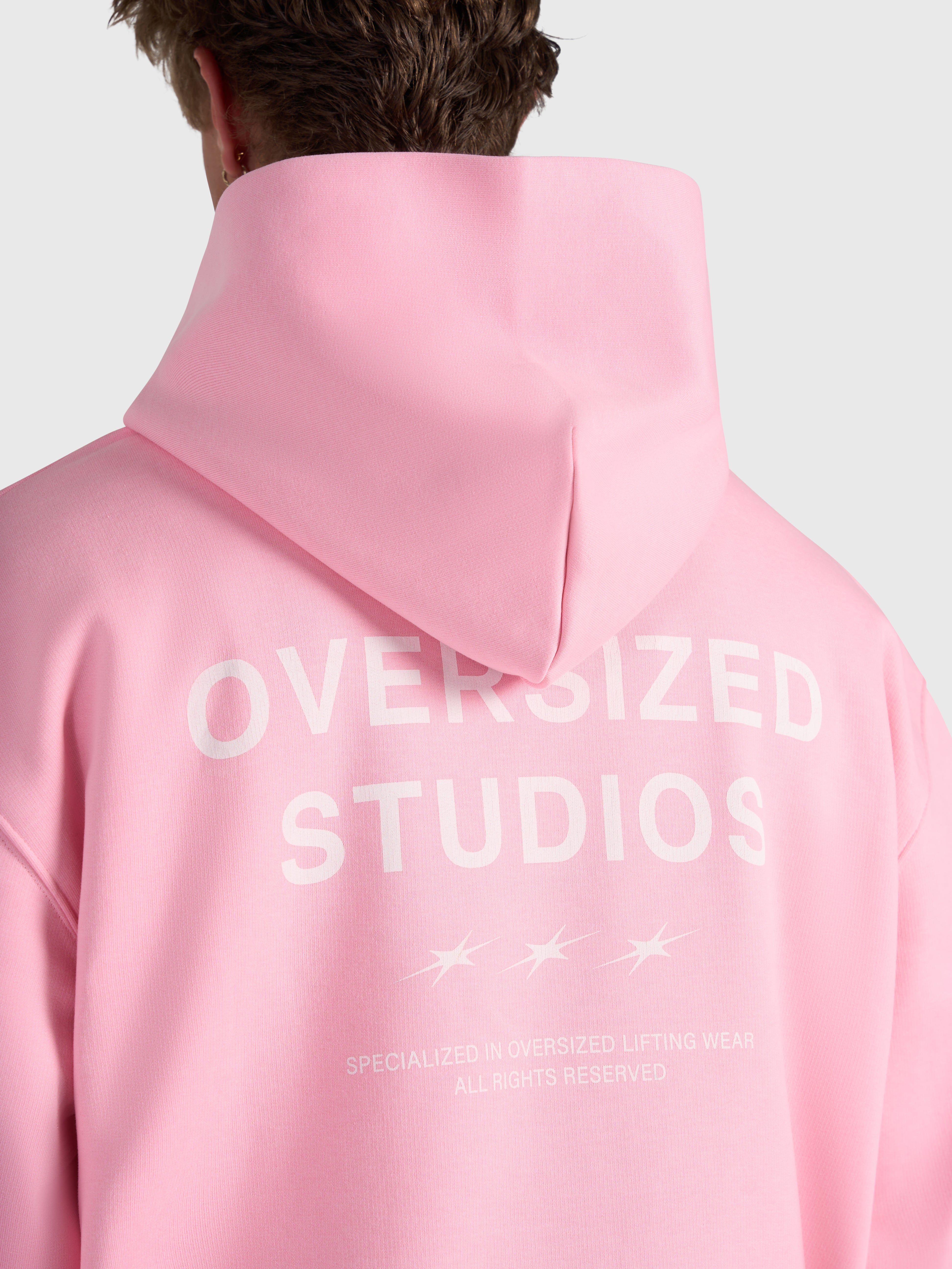 Confidence V2 Hoodie - Pink/White