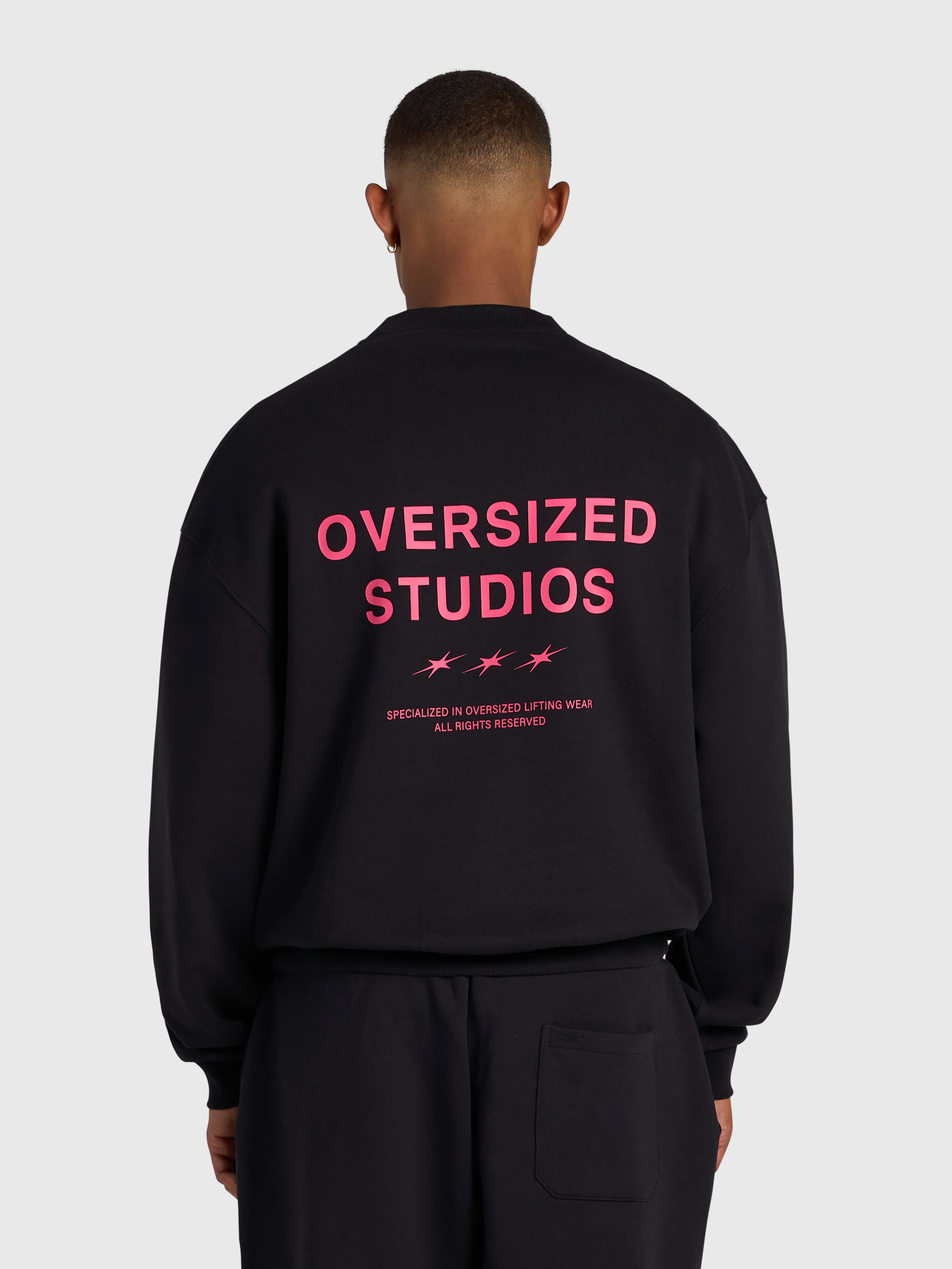 Confidence V2 Sweatshirt - Black/Pink