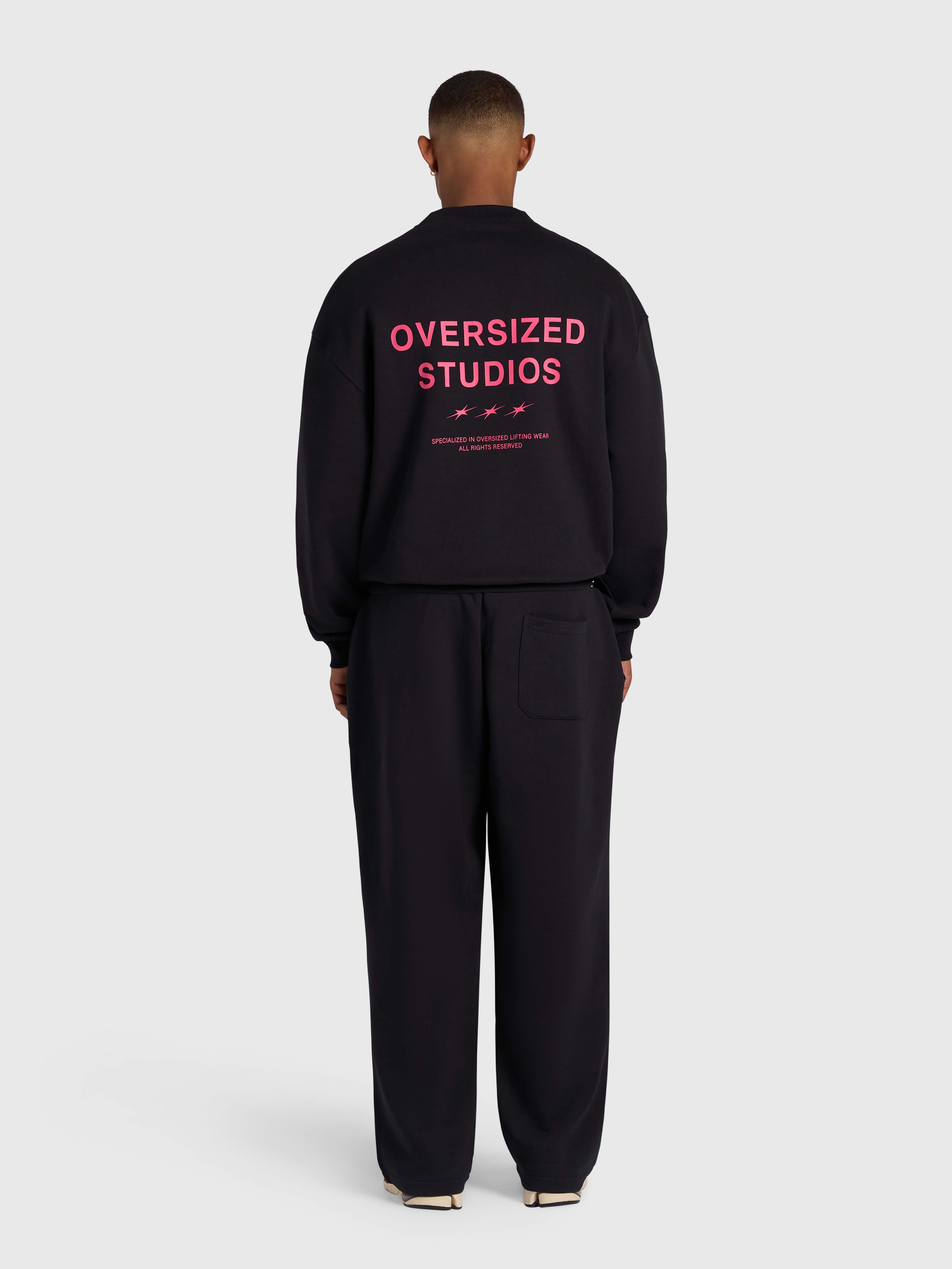 Confidence V2 Sweatshirt - Black/Pink