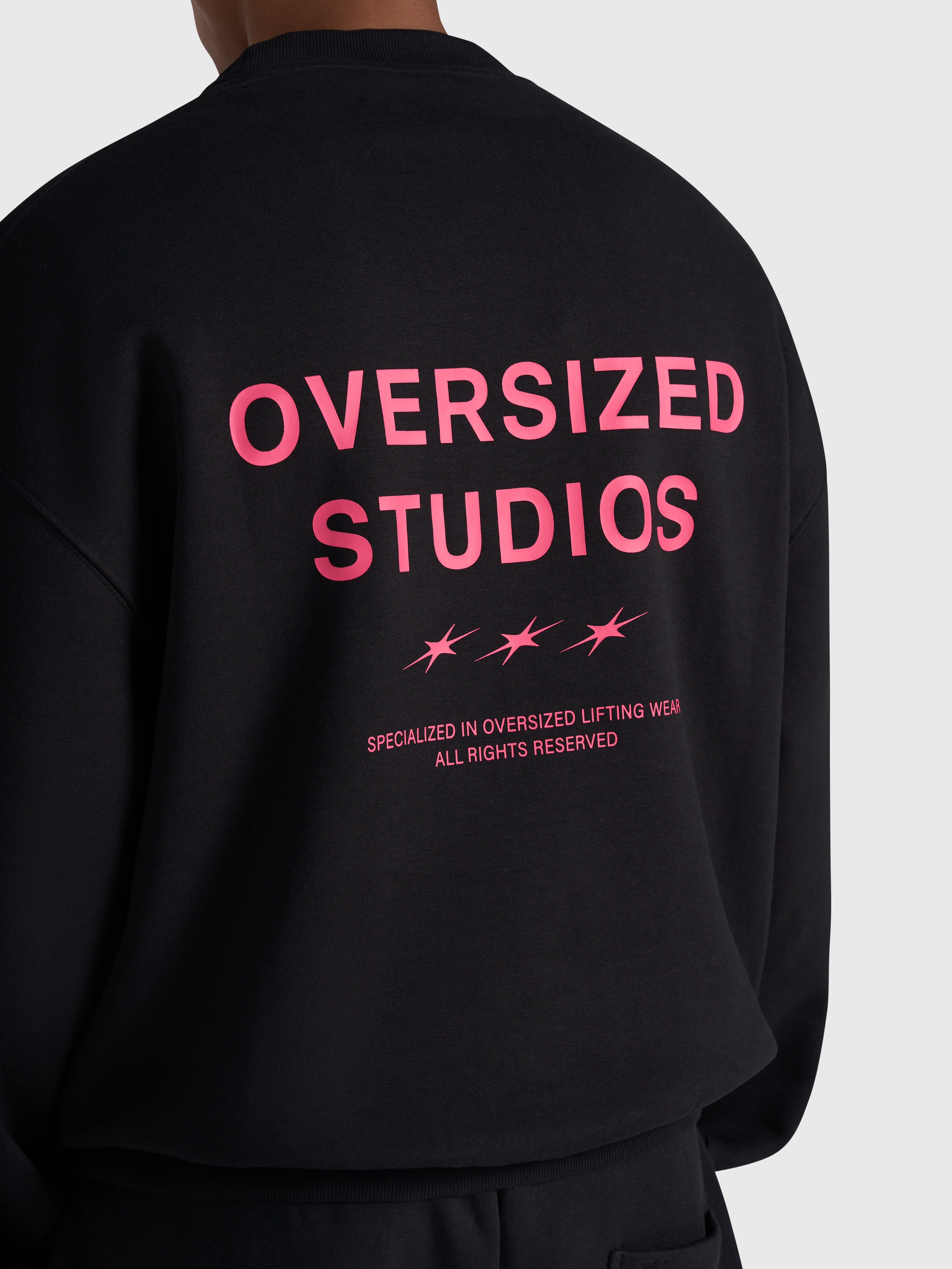 Confidence V2 Sweatshirt - Black/Pink
