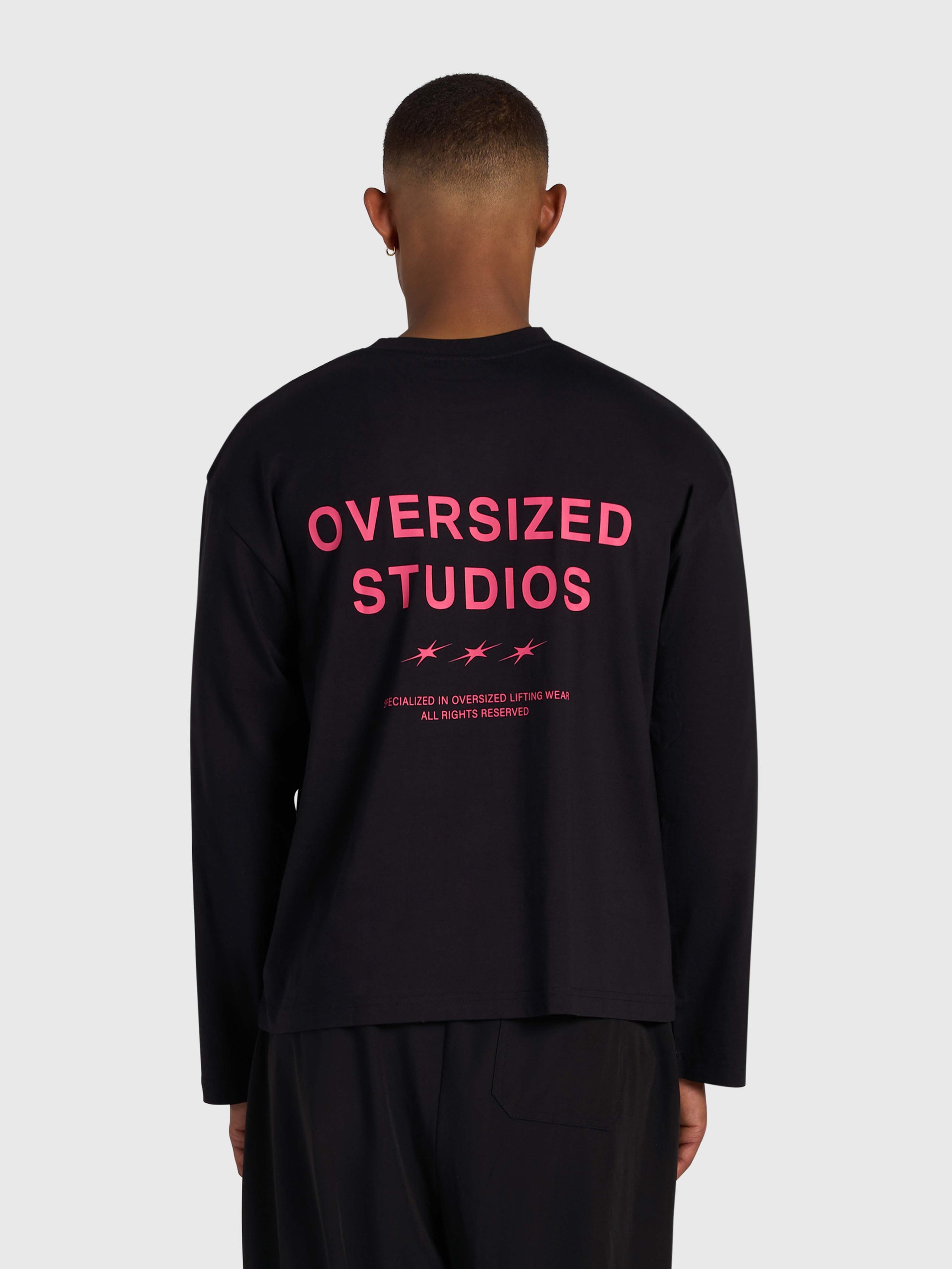 Confidence V2 Long Sleeve - Black/Pink