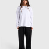 Confidence V2 Long Sleeve - White/Black