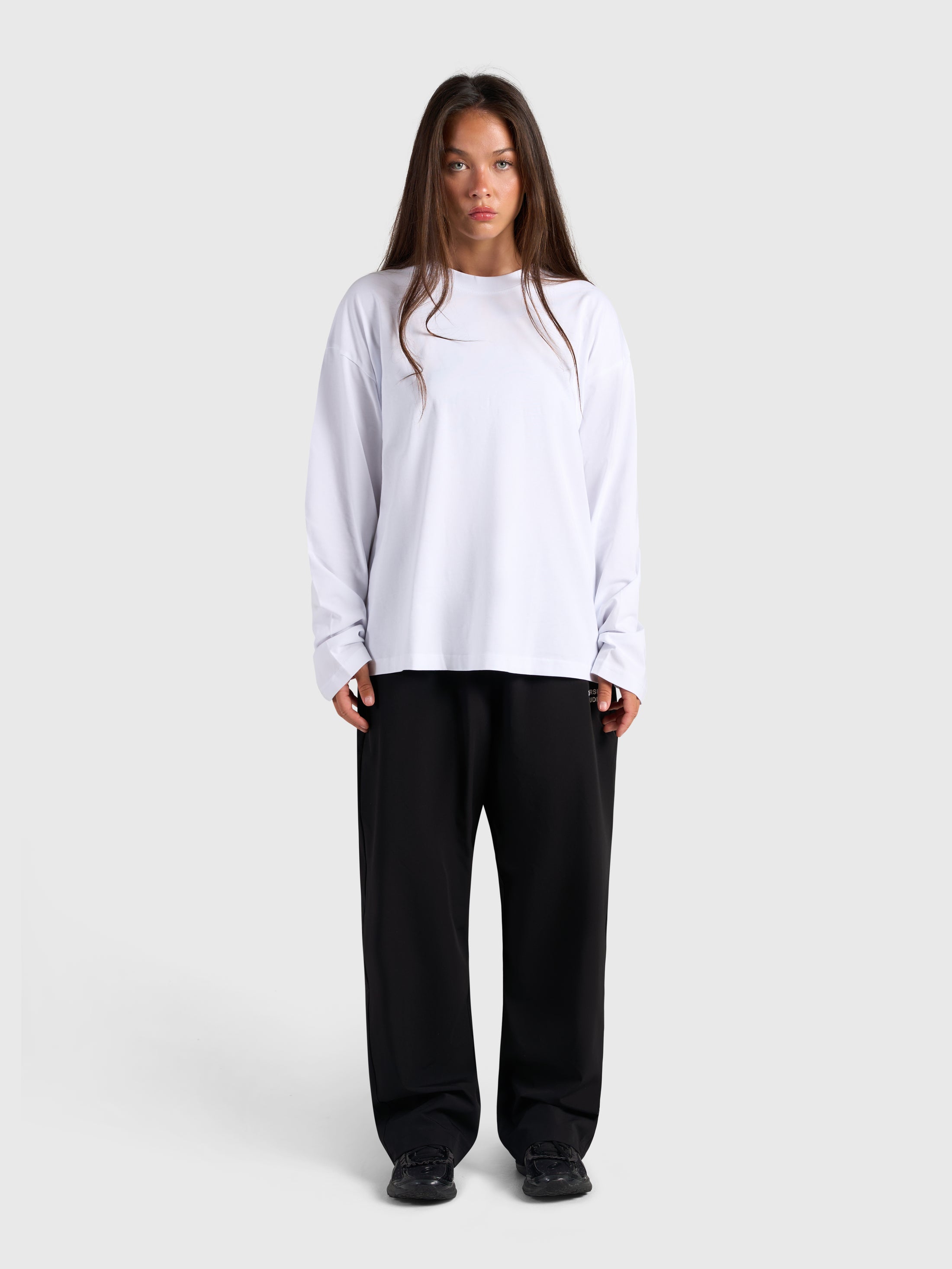 Confidence V2 Long Sleeve - White/Black