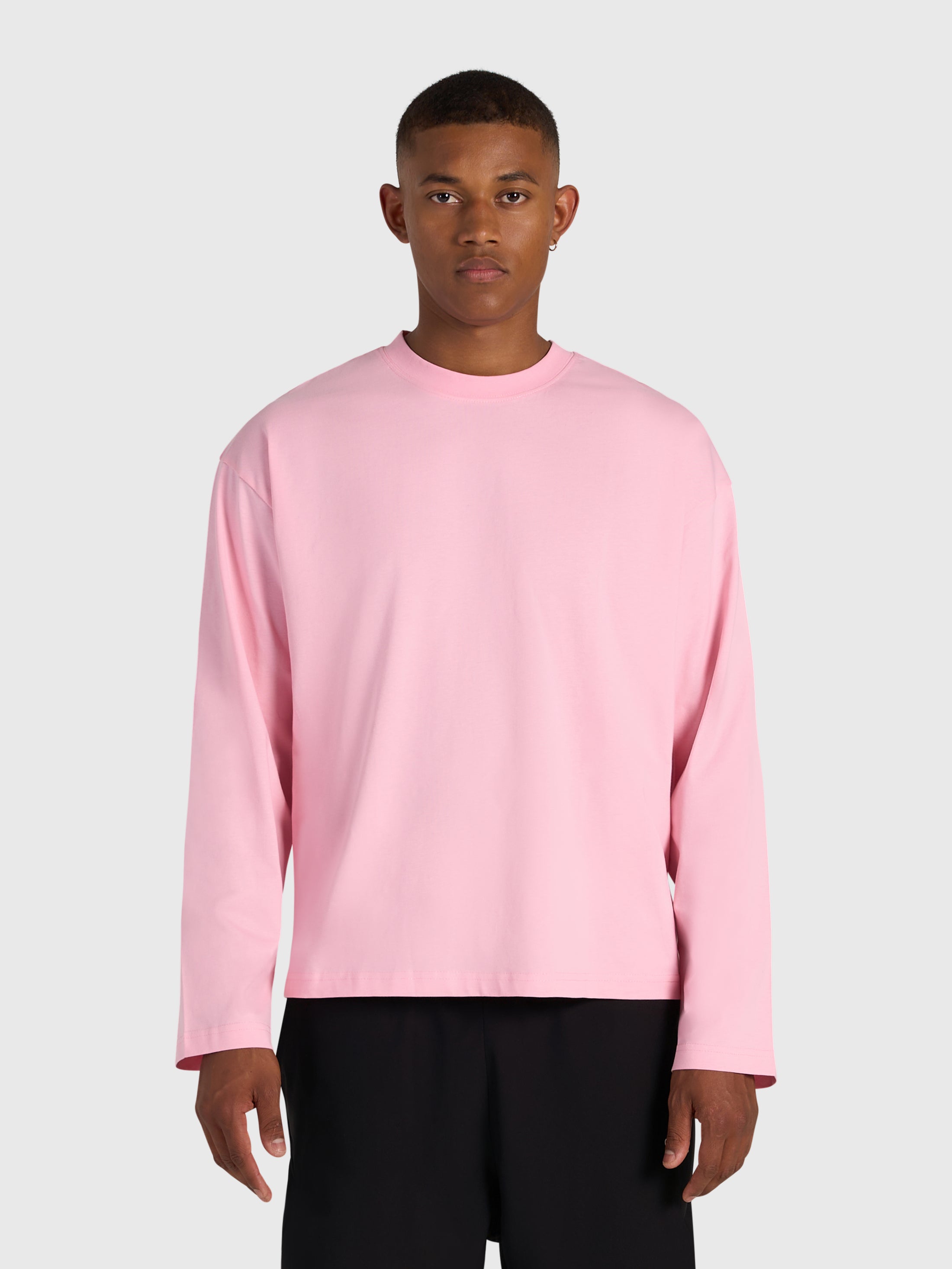Confidence V2 Long Sleeve - Pink/White