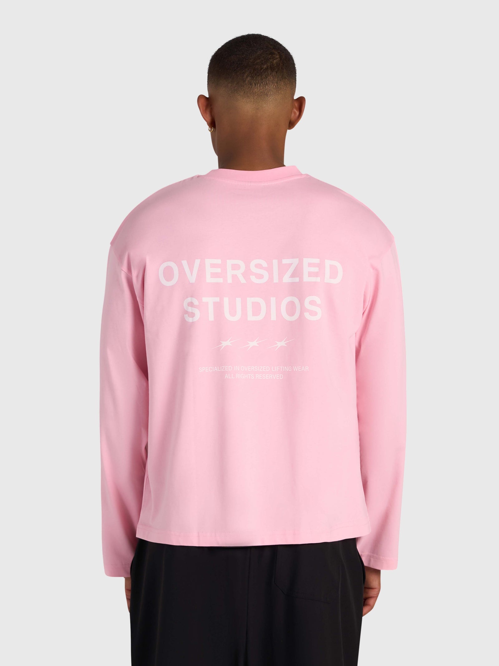 Confidence V2 Long Sleeve - Pink/White