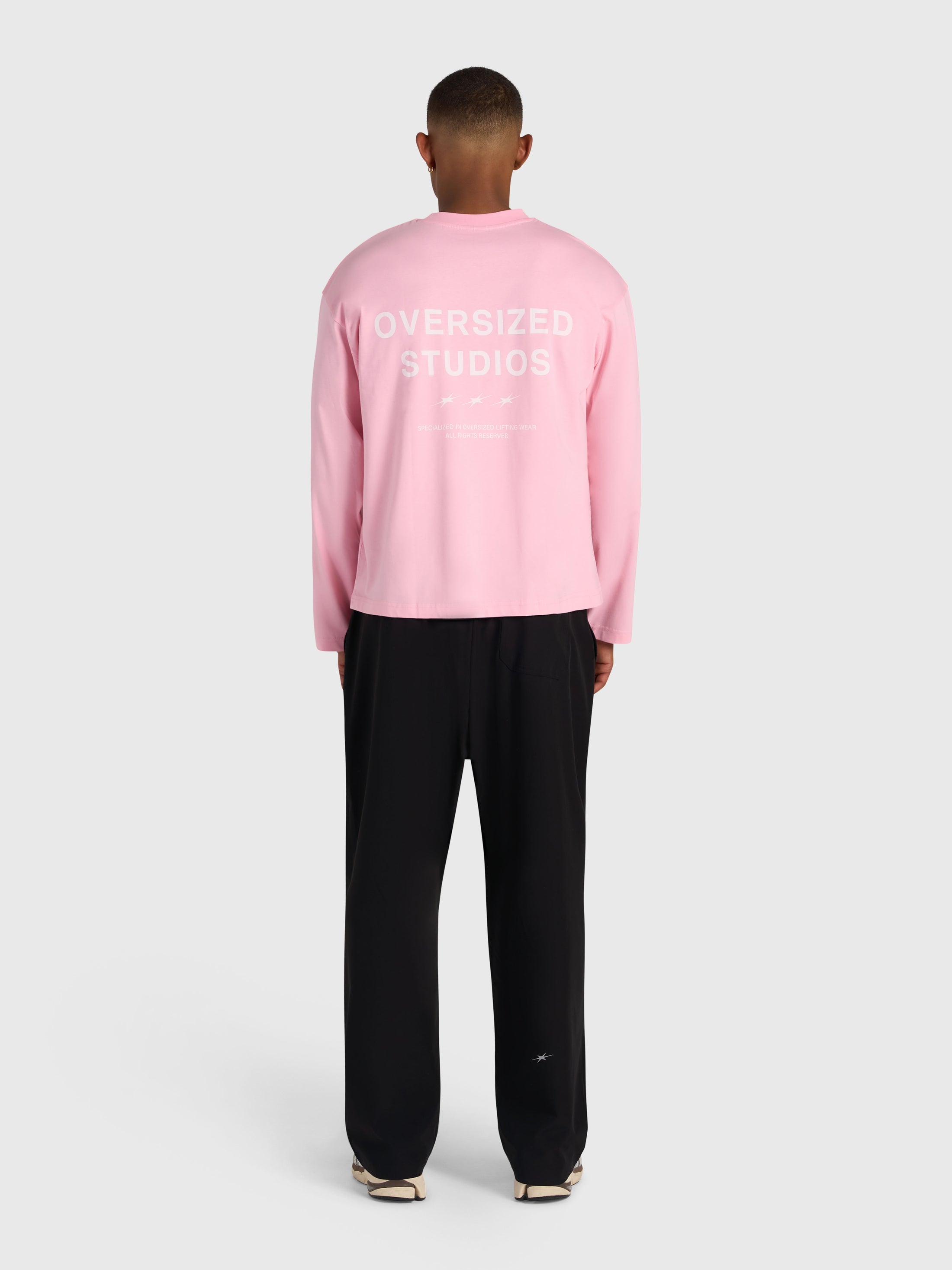 Confidence V2 Long Sleeve - Pink/White