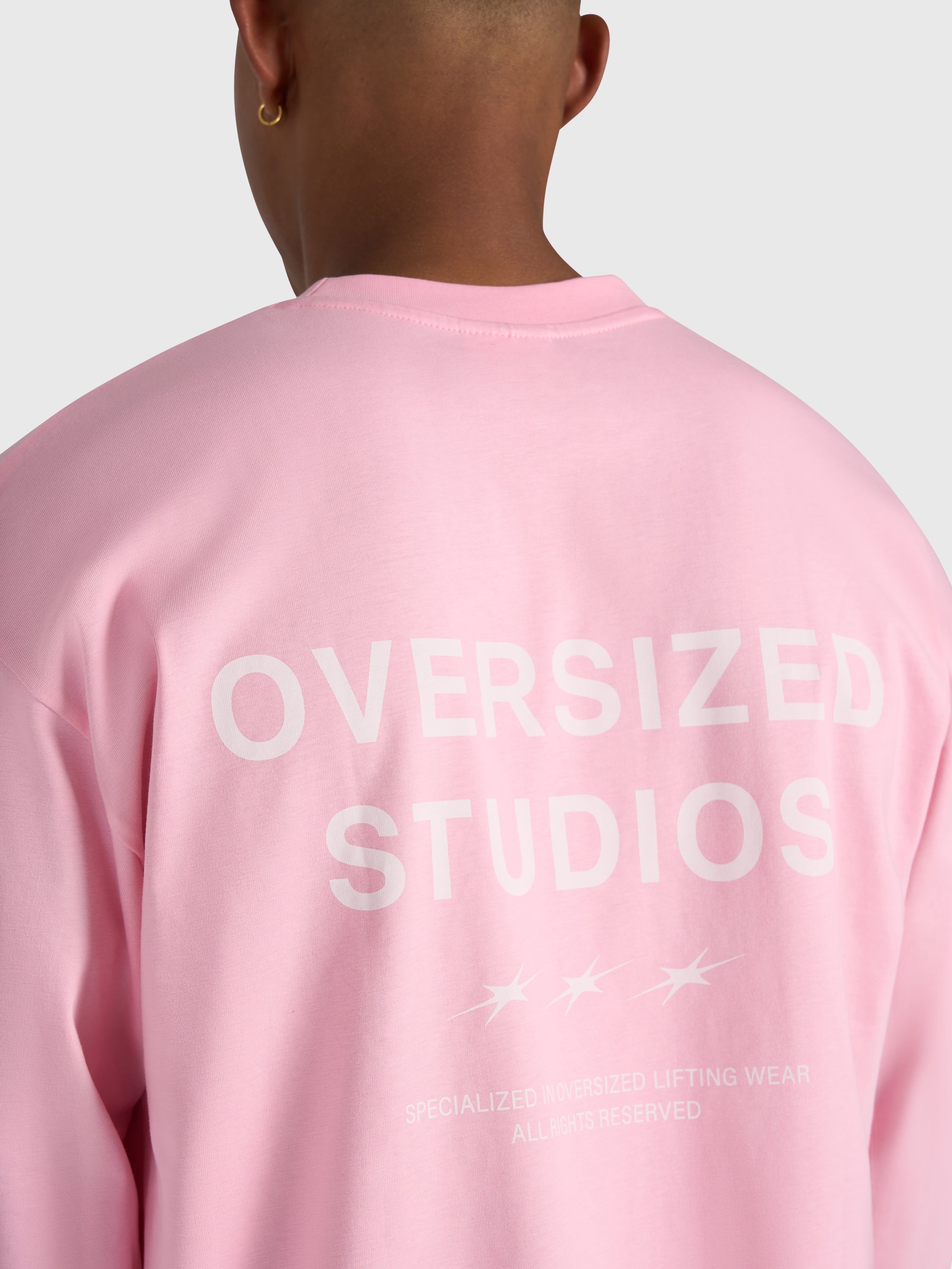 Confidence V2 Long Sleeve - Pink/White