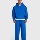 Confidence V2 Zip Hoodie - King Blue/White