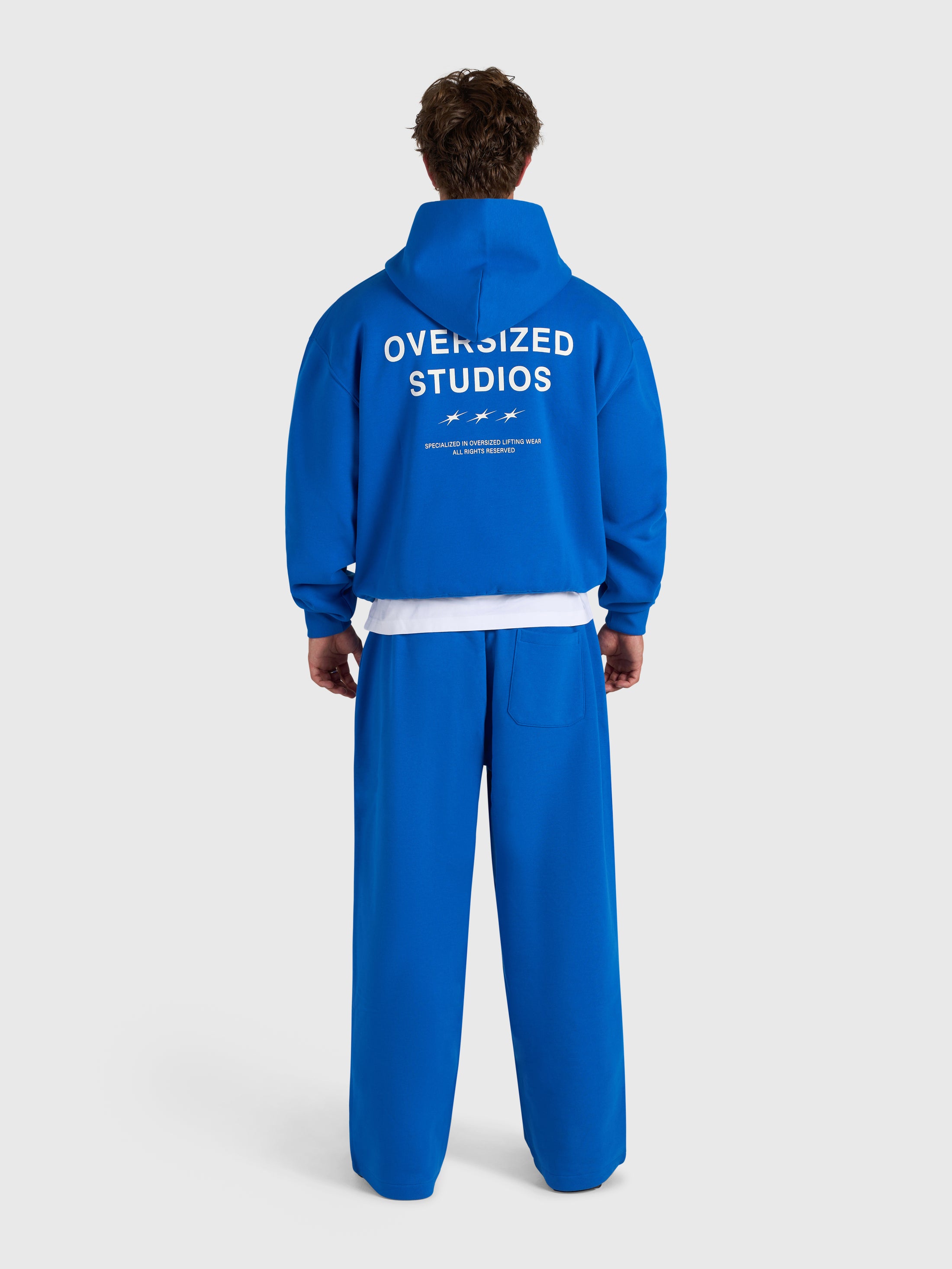 Confidence V2 Zip Hoodie - King Blue/White