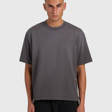 Confidence V2 Heavy Box Tee - Vintage Grey/Pink