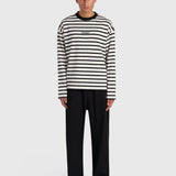 Striped Long Sleeve - Black/White