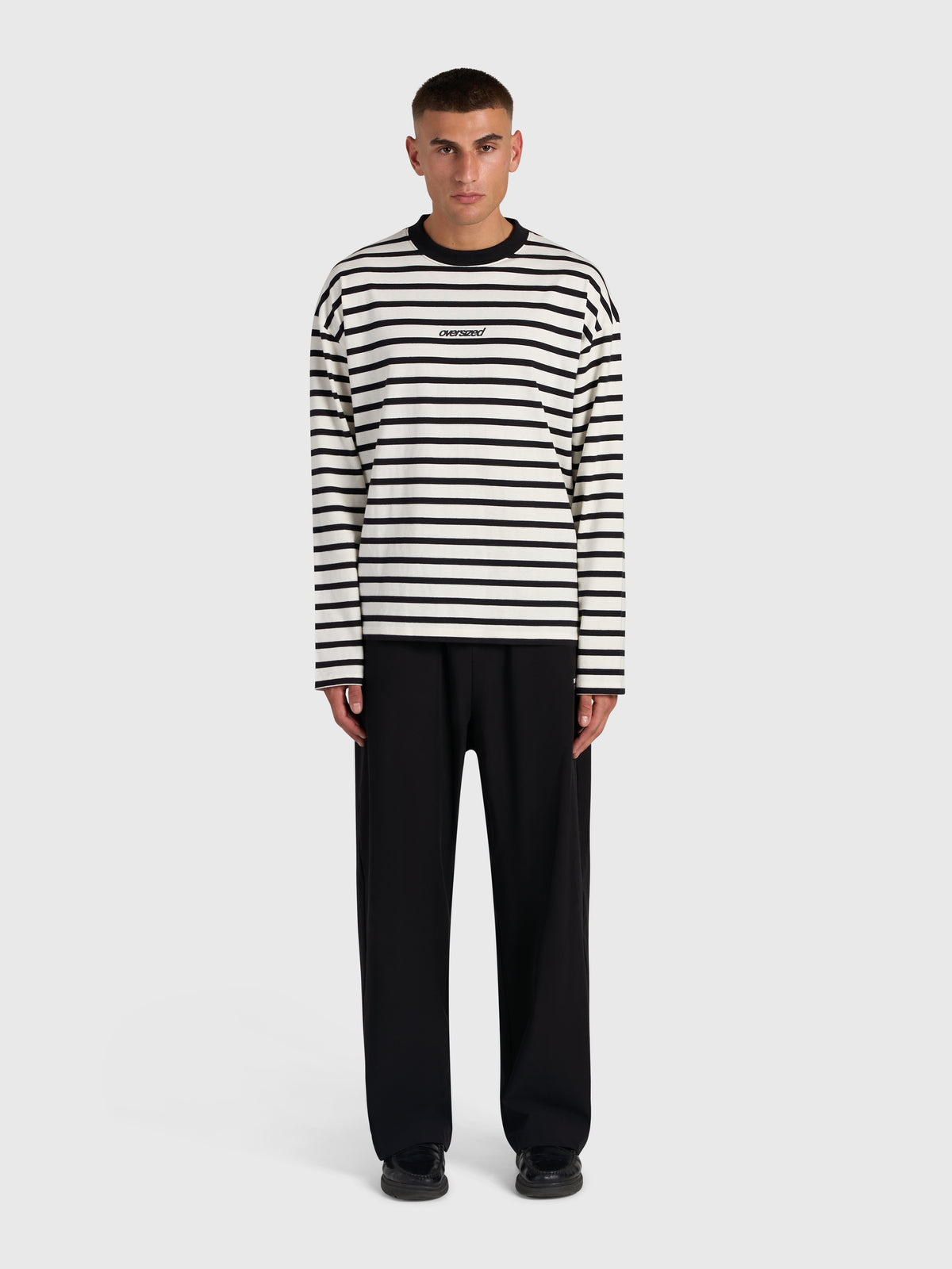 Striped Long Sleeve - Black/White