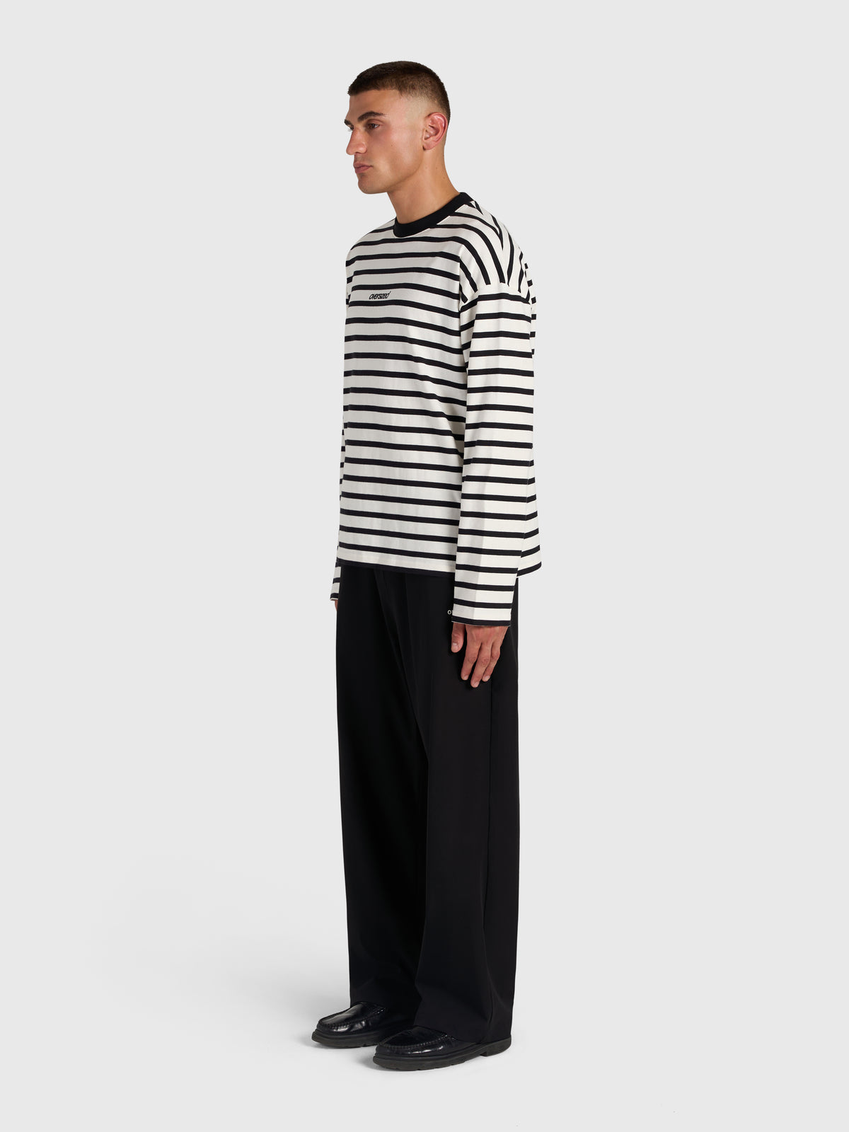 Striped Long Sleeve - Black/White