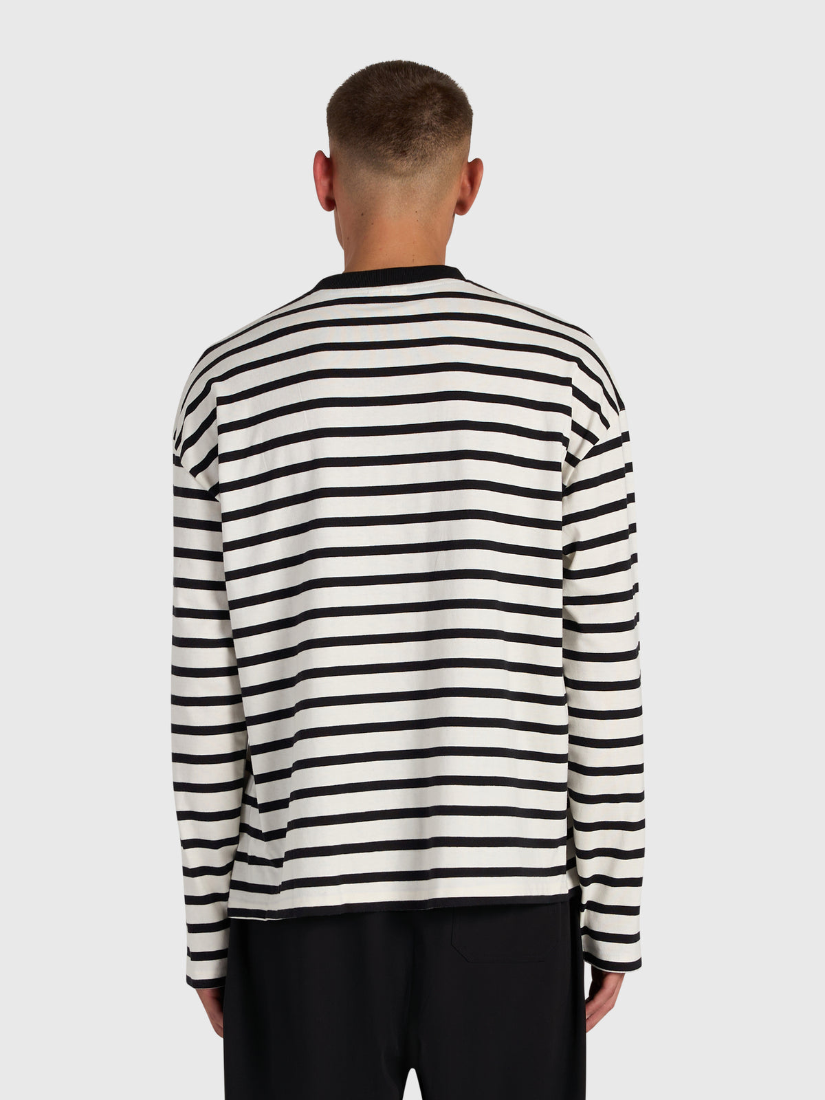Striped Long Sleeve - Black/White