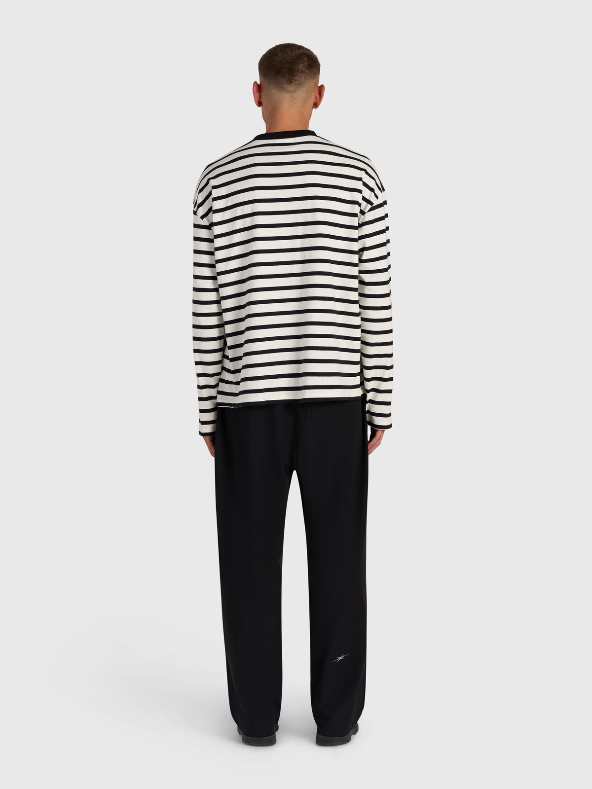 Striped Long Sleeve - Black/White