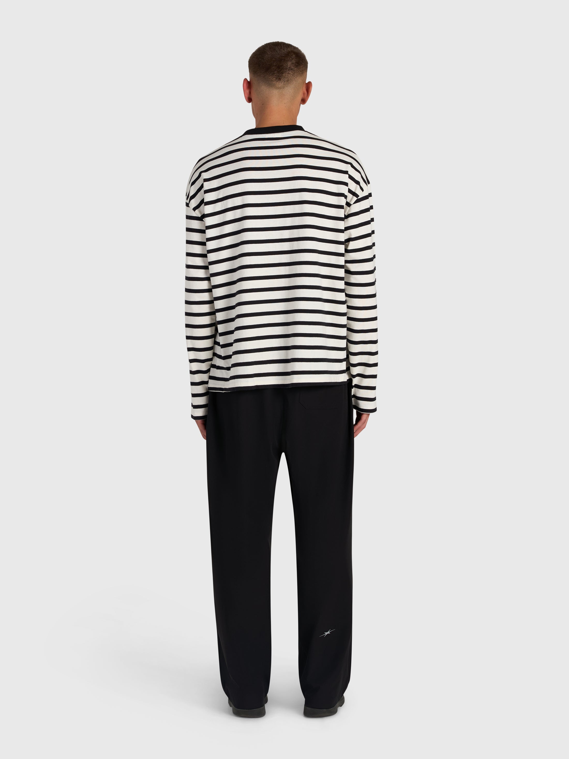 Striped Long Sleeve - Black/White