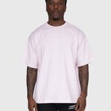 Confidence Heavyweight Box Tee - Pink/White