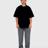 Interlock Stamina Box Tee - Black/White