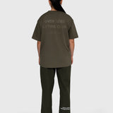 Confidence Tech Pants - Khaki Green/White