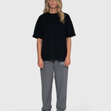 Confidence Box Tee - Black/Black