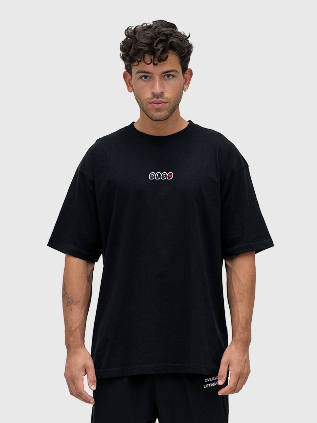 Lovers' Club Box Tee - Black/White