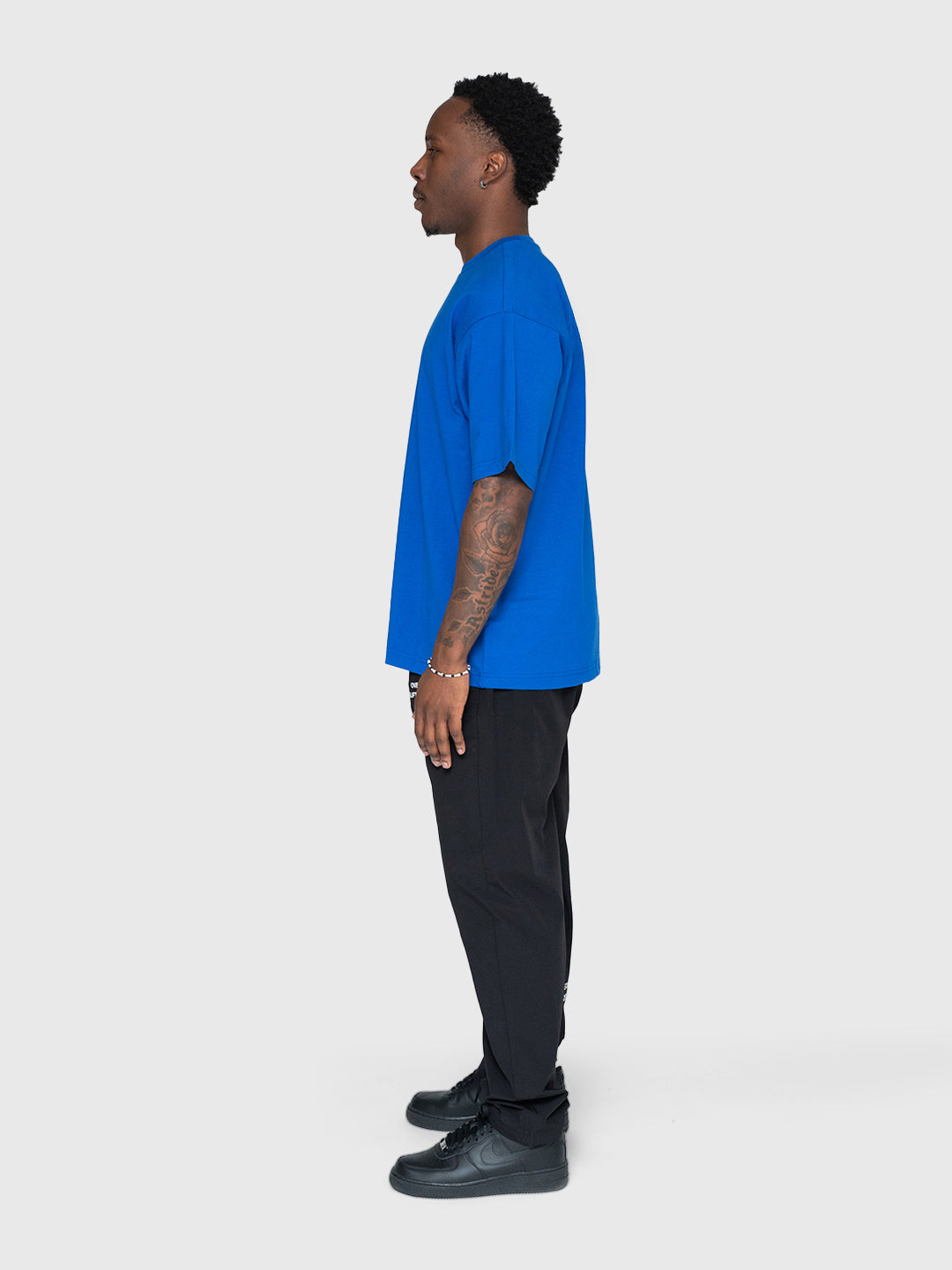 Essential Heavyweight Box Tee - King Blue